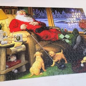 Golfing Santa 500 piece +